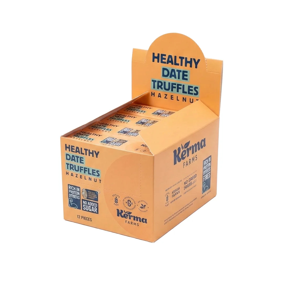 Hazelnut Healthy Truffles – Smart Value Box (12 Packs)