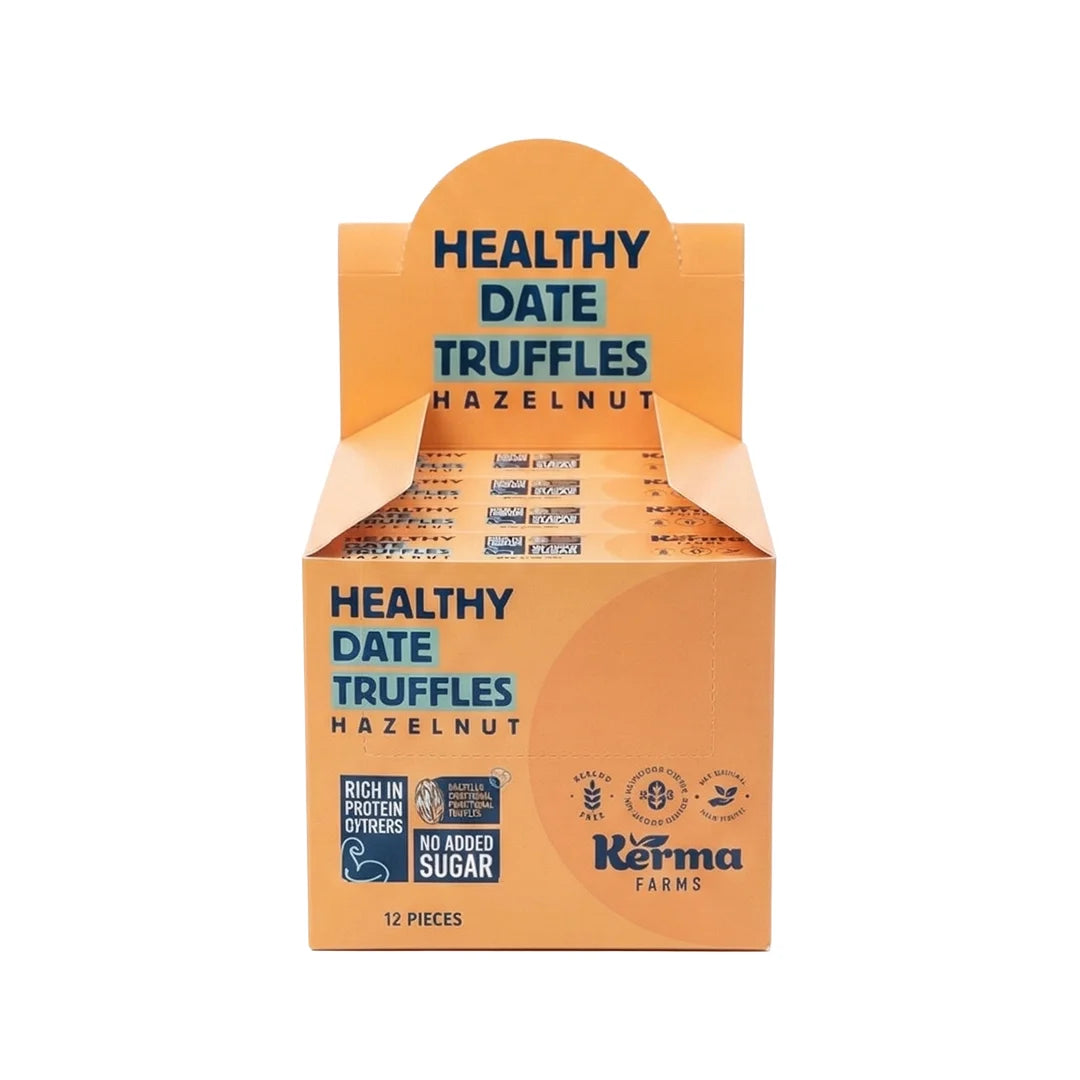 Hazelnut Healthy Truffles – Smart Value Box (12 Packs)