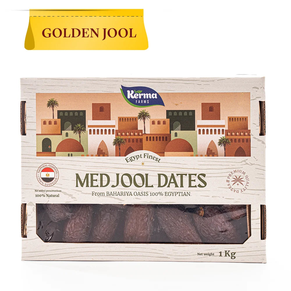 Golden Medjool Dates (500g, 1 KG & 5 KG)