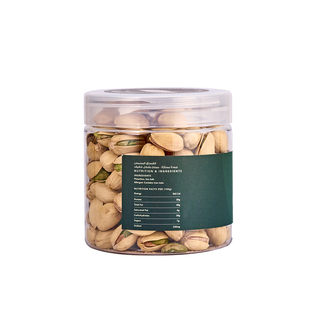 Roasted & Lightly Salted Pistachios – 275g